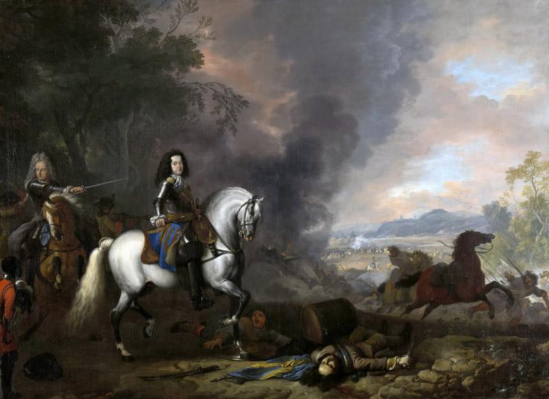 Jan van Huchtenburgh - Equestrian Portrait of Hendrik Casimir II