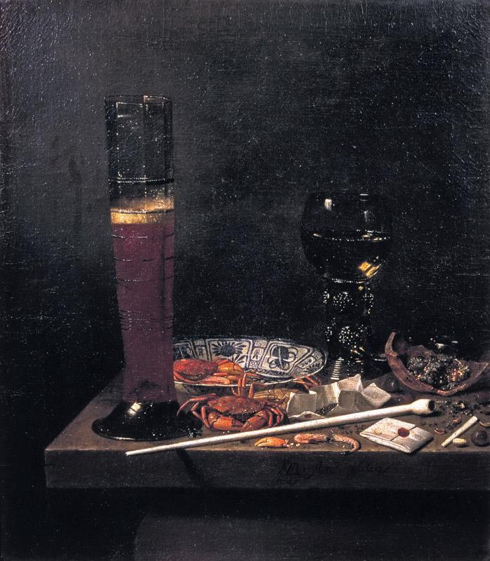 Jan van de Velde III - Still life with Passglas