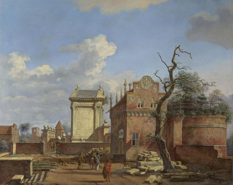 Jan van der Heyden - An Architectural Fantasy