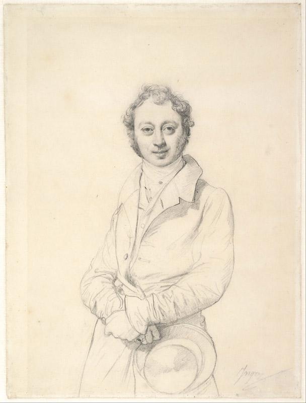 Jean Auguste Dominique Ingres (1780-1867)-The Archeologist Desie