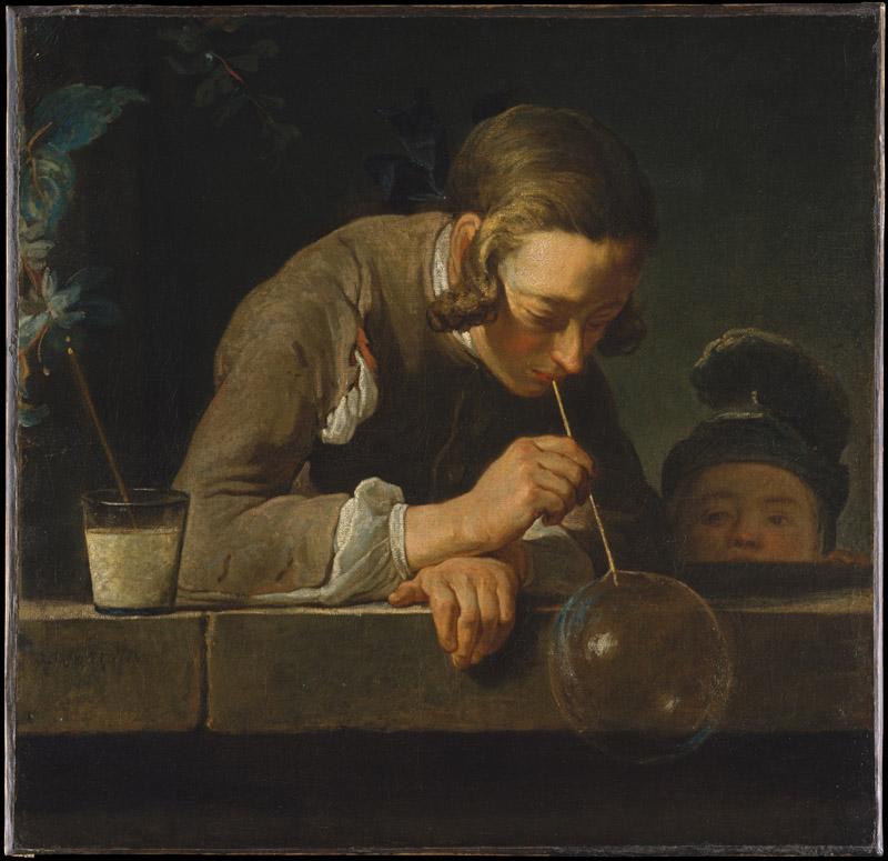 Jean Simeon Chardin--Soap Bubbles