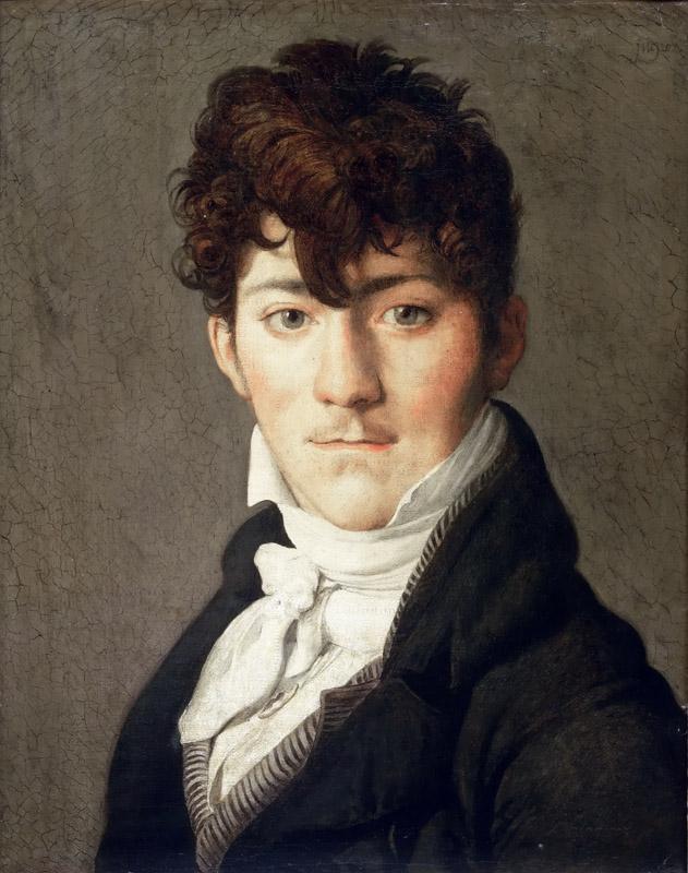 Jean-Auguste-Dominique Ingres -- Portrait of a Young Man