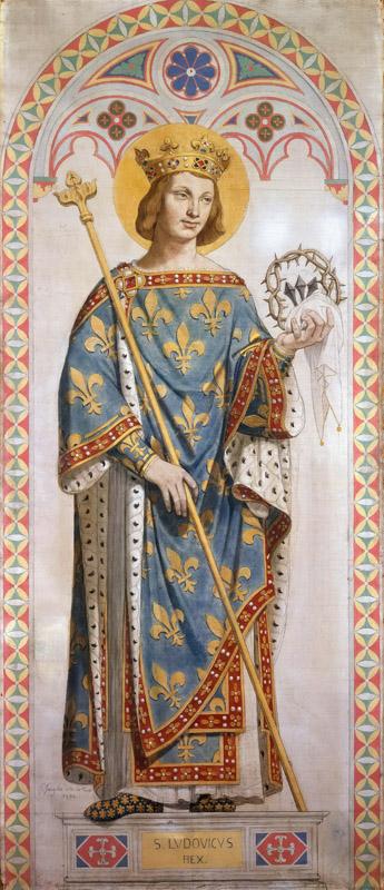 Jean-Auguste-Dominique Ingres -- Saint Louis, King of France