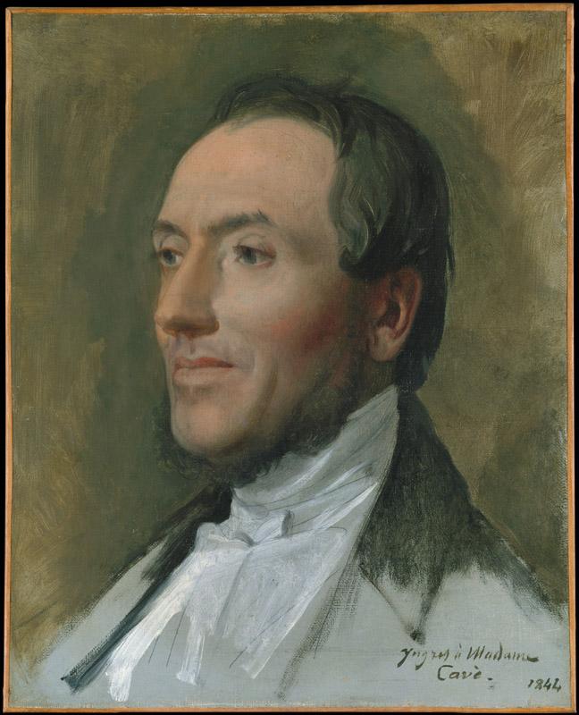 Jean-Auguste-Dominique Ingres--Edmond Cave (1794-1852)