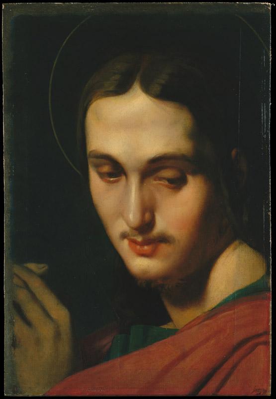 Jean-Auguste-Dominique Ingres--Head of Saint John the Evangelist