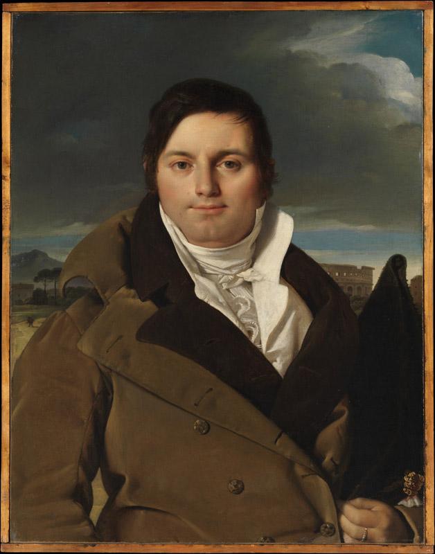 Jean-Auguste-Dominique Ingres--Joseph-Antoine Moltedo (born 1775)
