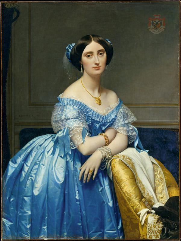 Jean-Auguste-Dominique Ingres--Josephine-eleonore-Marie-Pauline de Galard de Brassac de Bearn