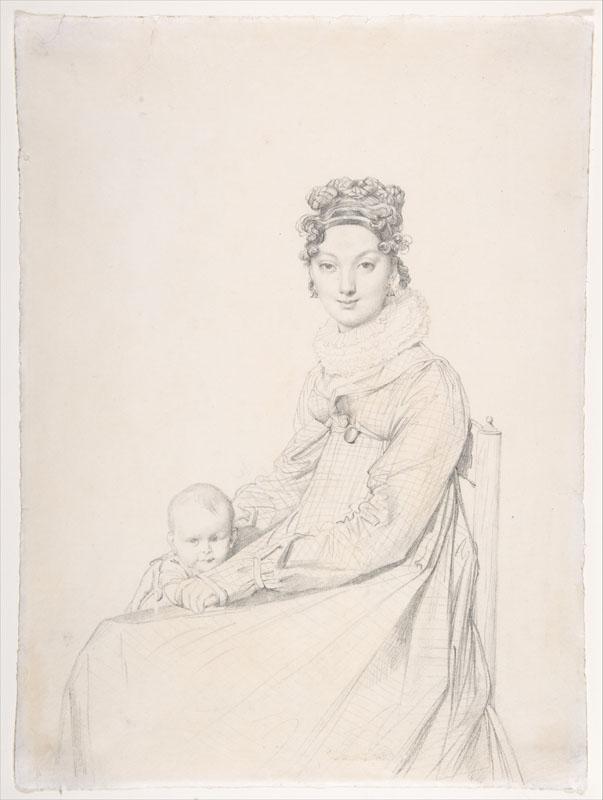 Jean-Auguste-Dominique Ingres--Madame Alexandre Lethiere