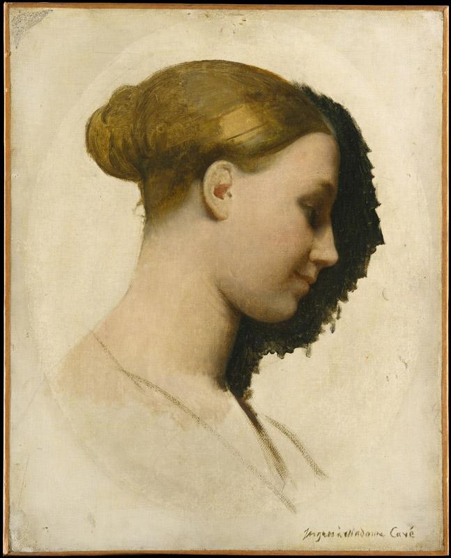 Jean-Auguste-Dominique Ingres--Madame Edmond Cave (Marie-elisabeth Blavot, born 1810)