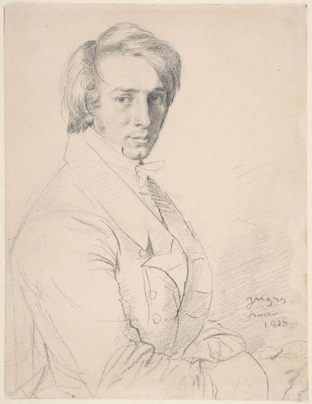 Jean-Auguste-Dominique Ingres--Ursin-Jules Vatinelle (1798-1881)