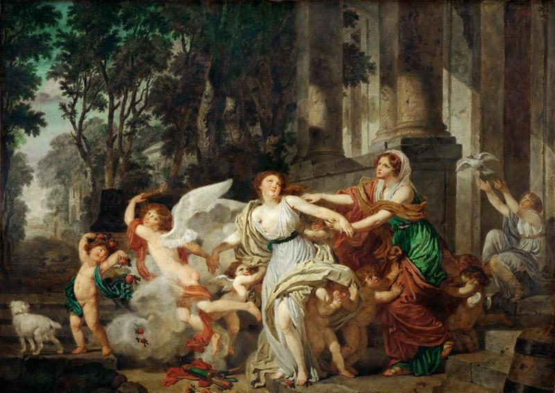 Jean-Baptiste Greuze (1725-1805) -- Innocence Carried Away by Love