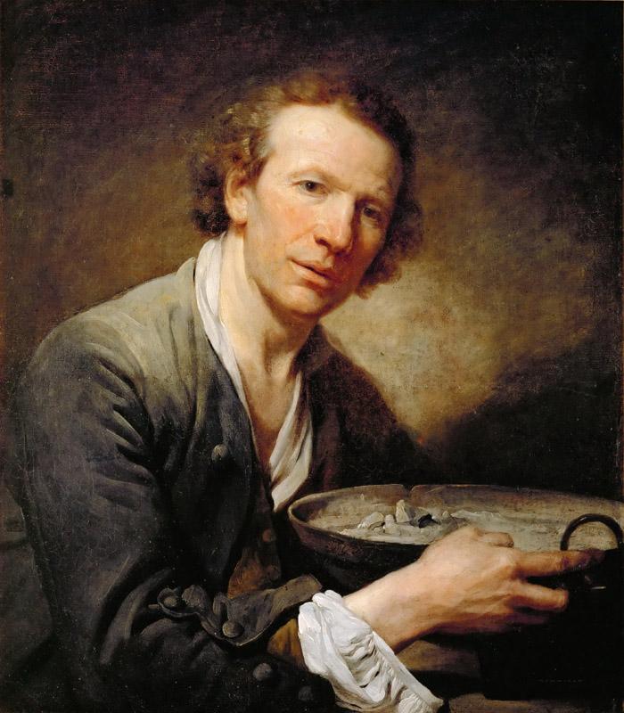 Jean-Baptiste Greuze (1725-1805) -- Portrait of a Man