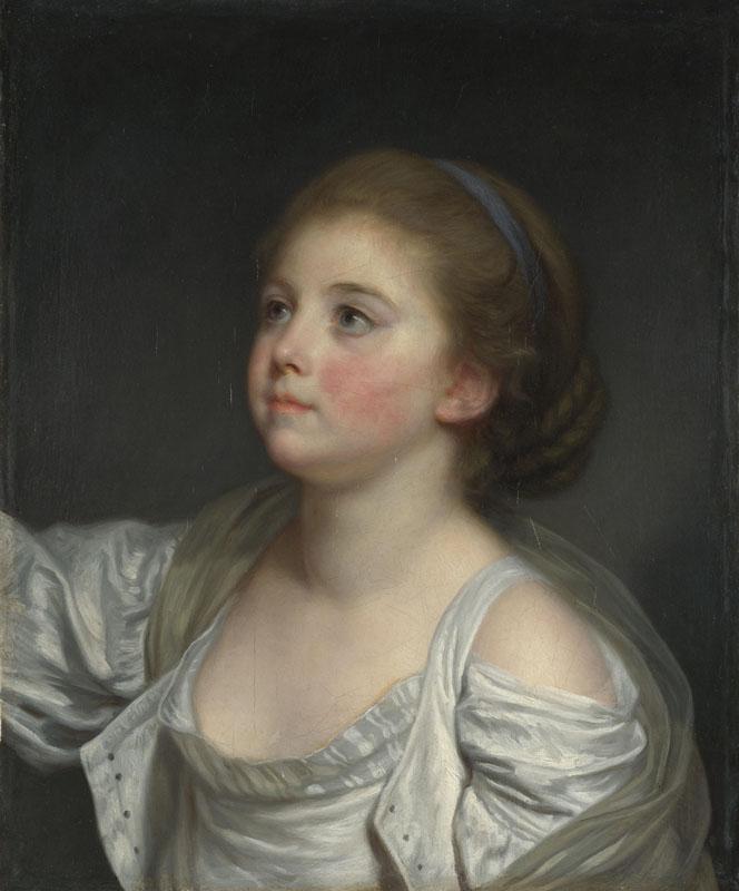 Jean-Baptiste Greuze - A Girl