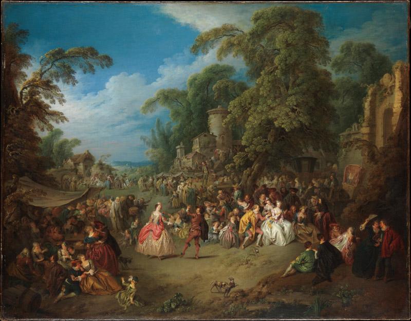 Jean-Baptiste Joseph Pater--The Fair at Bezons