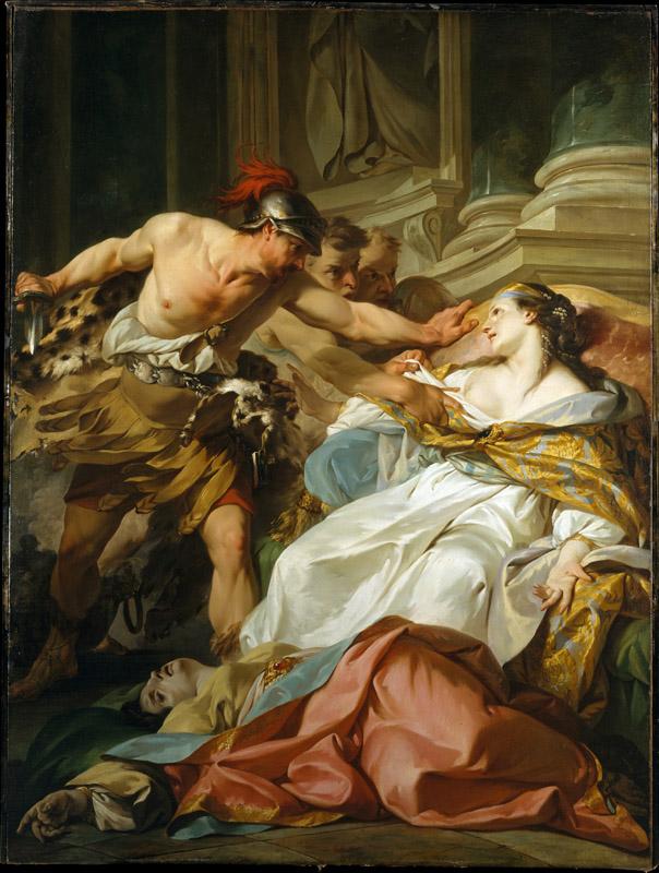 Jean-Baptiste Marie Pierre--The Death of Harmonia
