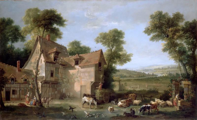 Jean-Baptiste Oudry -- The Farm