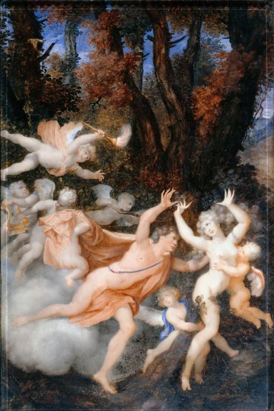 Jean-Honore Fragonard -- Apollo and Daphne