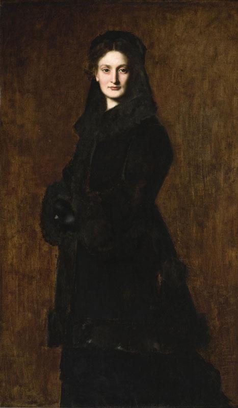 Jean-Jacques Henner - Portrait of Madame Paul Duchesne-Fournet