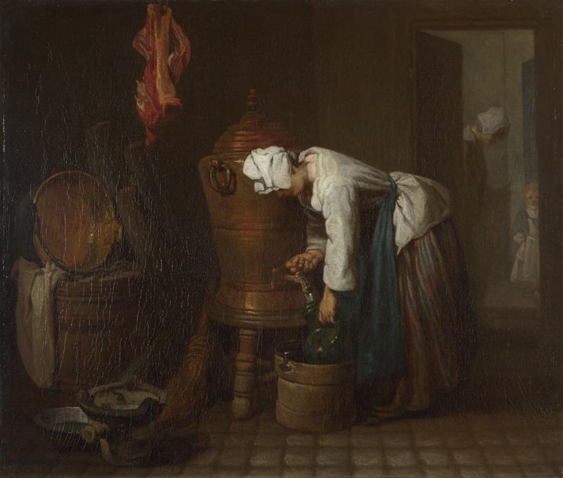 Jean-Simeon Chardin - La Fontaine (The Water Cistern)