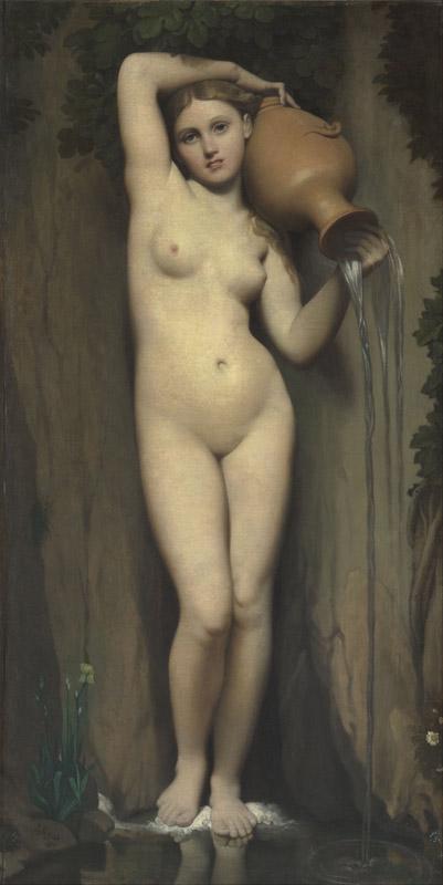 Jean Auguste Dominique Ingres - The Spring