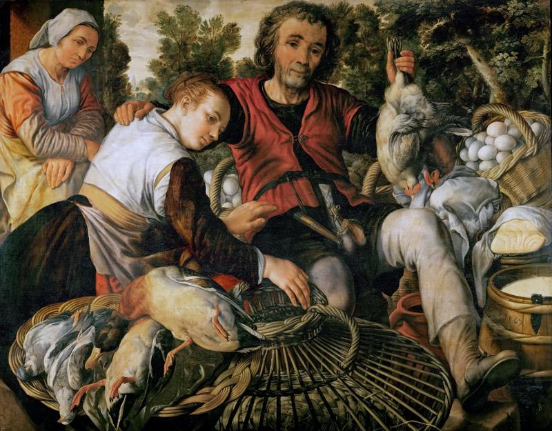 Joachim Beuckelaer (c. 1533-1574) -- Peasants at the Market