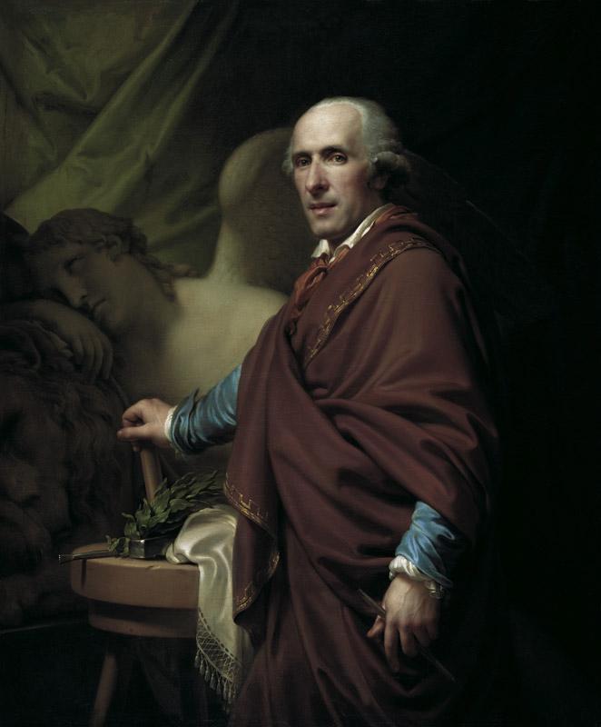 Johann Baptist II. Lampi - Portrait of the Sculptor Antonio Canova (1757-1822), 1806
