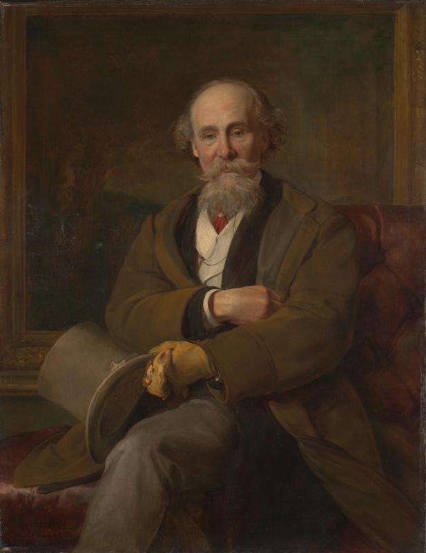 John Callcott Horsley - Portrait of Martin Colnaghi
