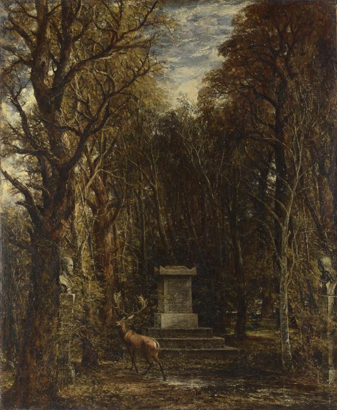 John Constable - Cenotaph to the Memory of Sir Joshua Reynolds