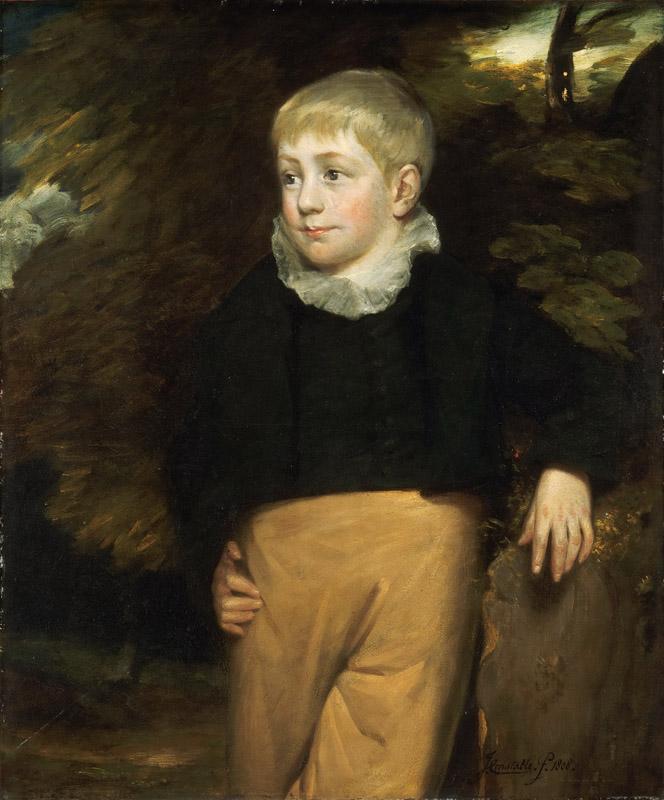 John Constable, English, 1776-1837 -- Portrait of Master Crosby
