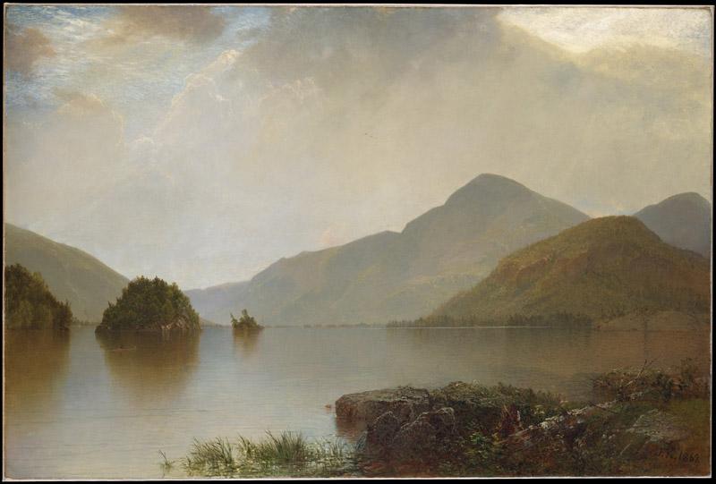 John Frederick Kensett--Lake George