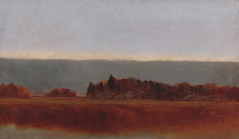 John Frederick Kensett--Salt Meadow in October