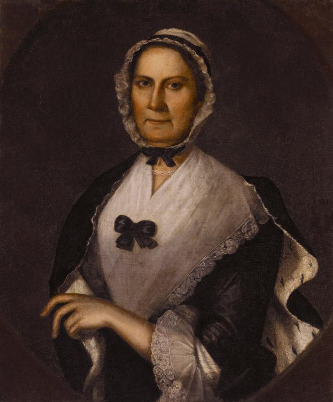 John Hesselius - Mrs. John Dent (Sarah Marshall Dent), ca. 1770