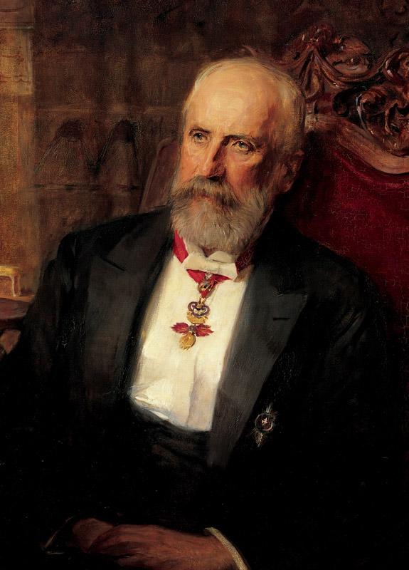 John Quincy Adams - Portrait of Prince Johann II of Liechtenstein, 1908