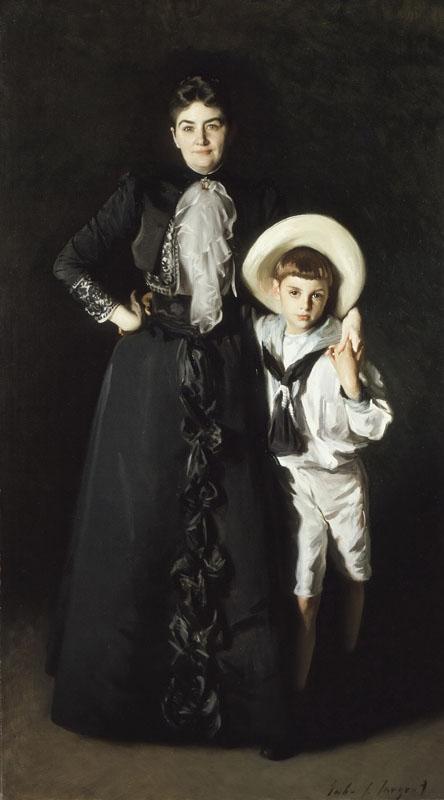 John Singer Sargent - Portrait of Mrs. Edward L