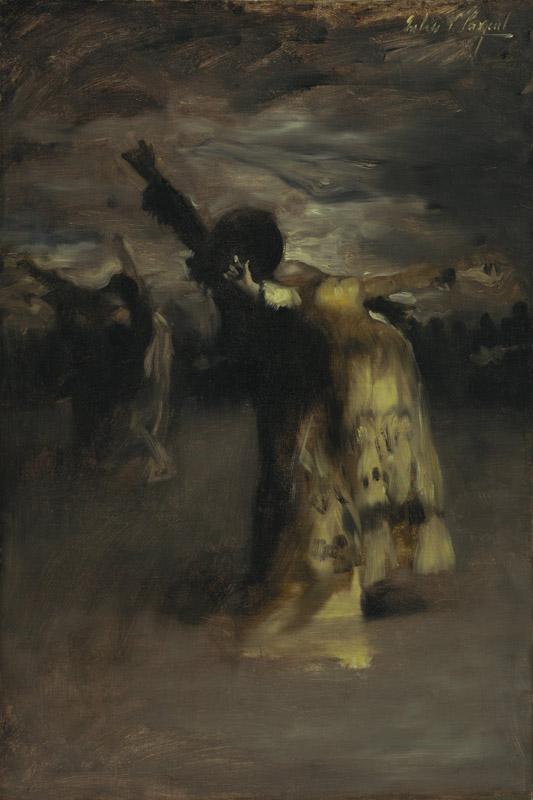 John Singer Sargent - Study for Spanish Dance, ca. 1879-1880