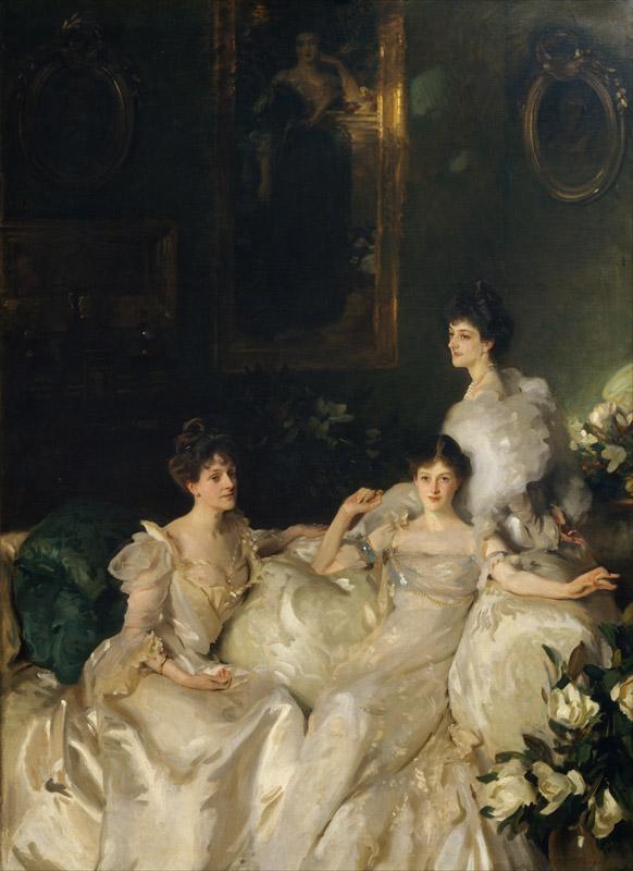 John Singer Sargent--The Wyndham Sisters Lady Elcho, Mrs. Adeane, and Mrs