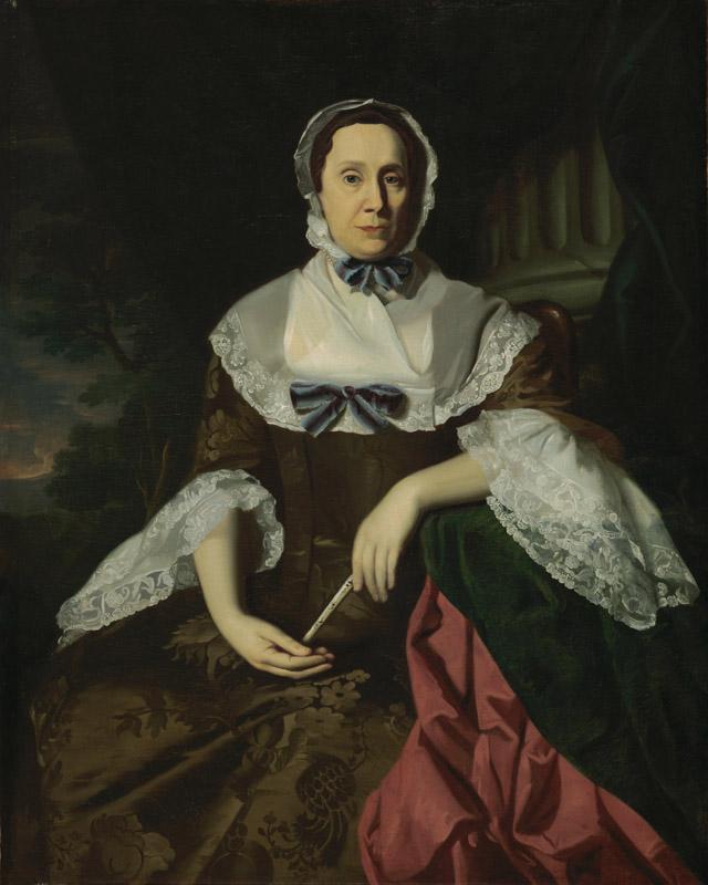 John Singleton Copley - Mrs. John Barrett, ca. 1758