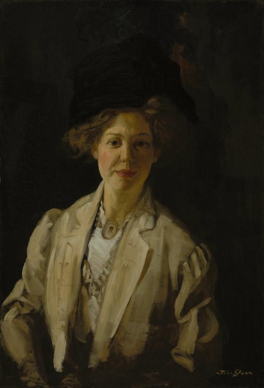 John Sloan - Katherine Sehon, 1909