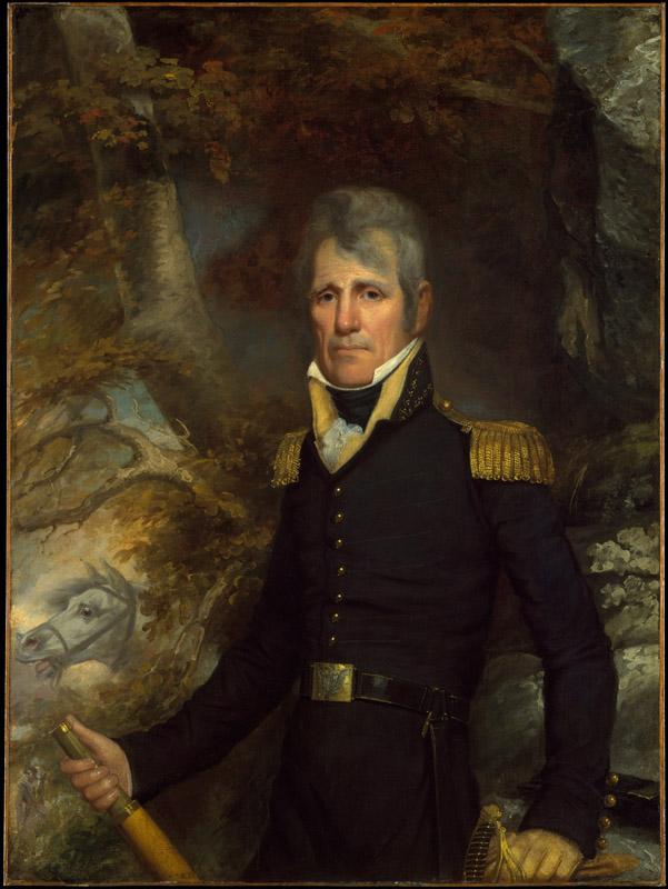 John Wesley Jarvis--General Andrew Jackson