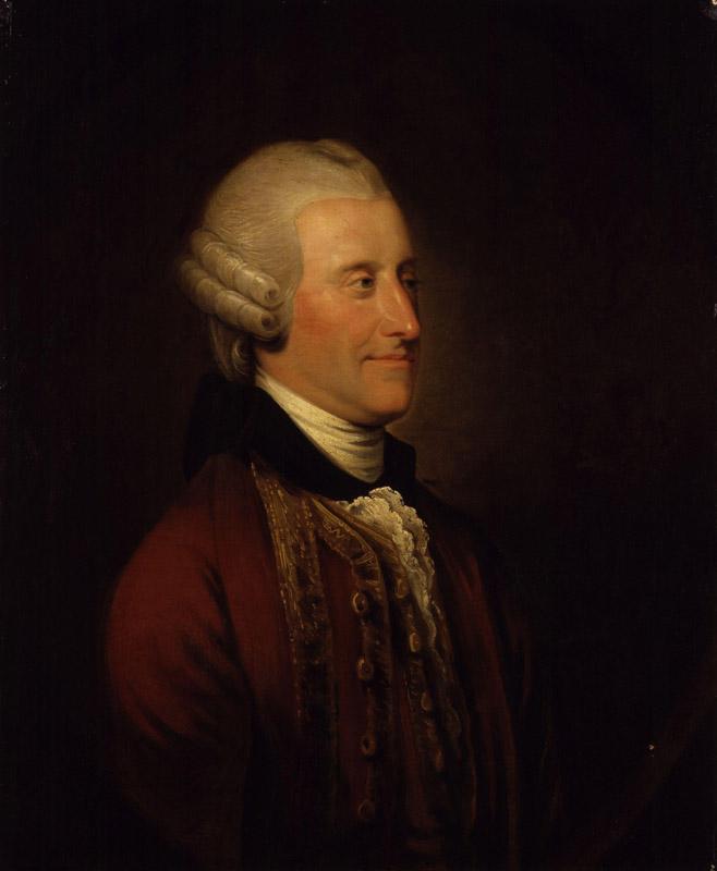 John Montagu, 4th Earl of Sandwich by Johann Zoffany