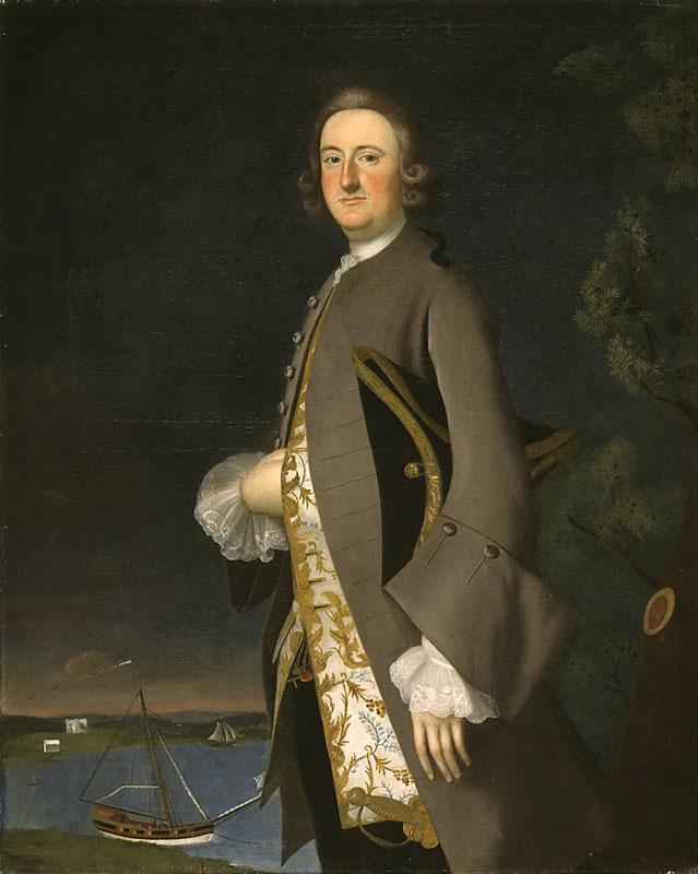 Joseph B. Blackburn - Portrait of Captain John Pigott