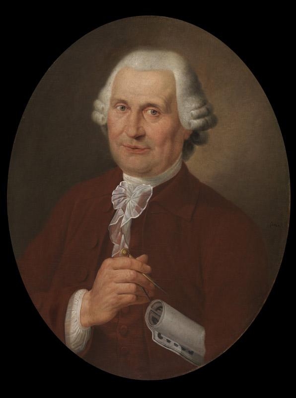 Joseph Benoit Suvee - Portrait of Emmanuel van Speybrouck-Coutteau