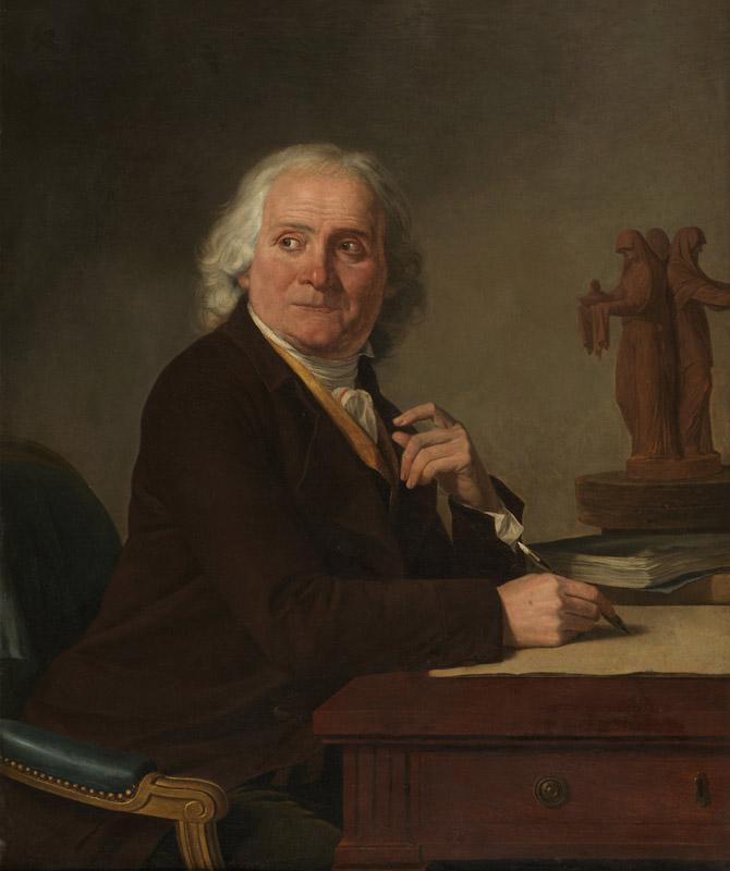 Joseph Benoit Suvee - Portrait of Jean Durameau