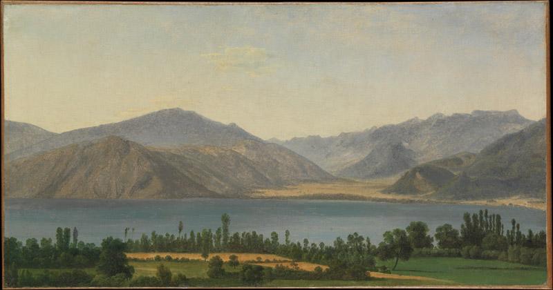 Joseph Bidauld--Lake Fucino and the Abruzzi Mountains