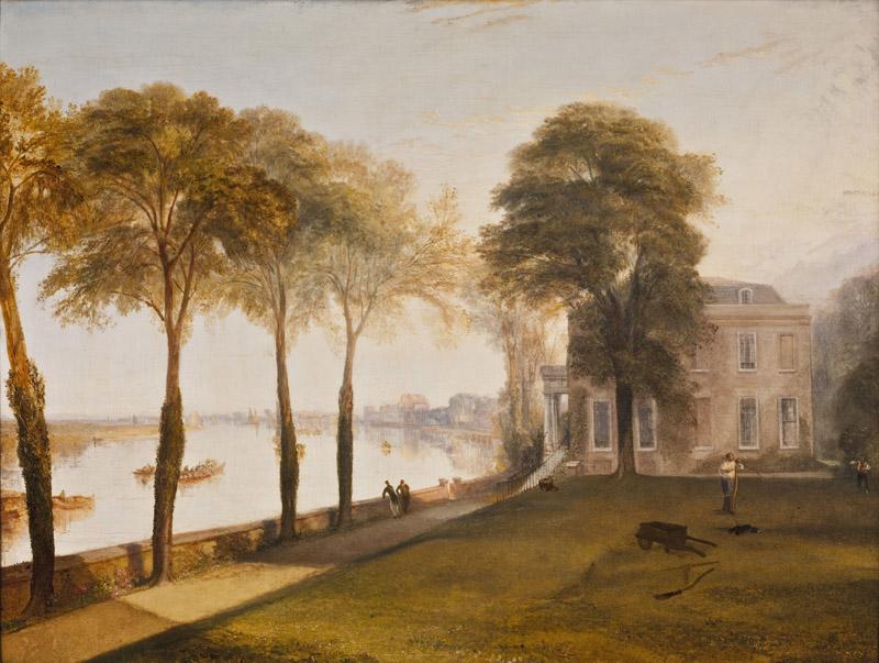 Joseph Mallord William Turner - Mortlake Terrace, Early Summer Morning, 1826