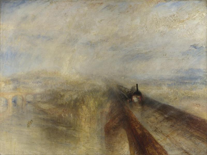 Joseph Mallord William Turner - Rain, Steam, and Speed - The Great Western Railway