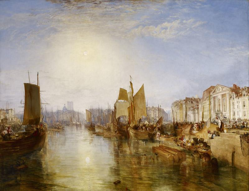 Joseph Mallord William Turner - The Harbor of Dieppe, 1826