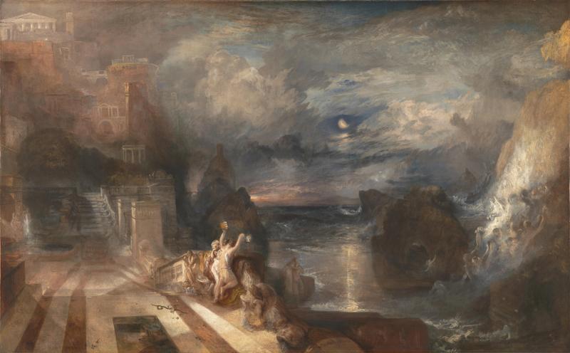 Joseph Mallord William Turner - The Parting of Hero and Leander