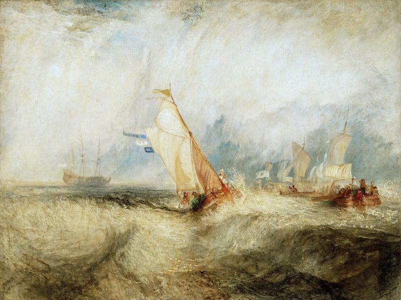 Joseph Mallord William Turner - Van Tromp, Going About to Please His Masters