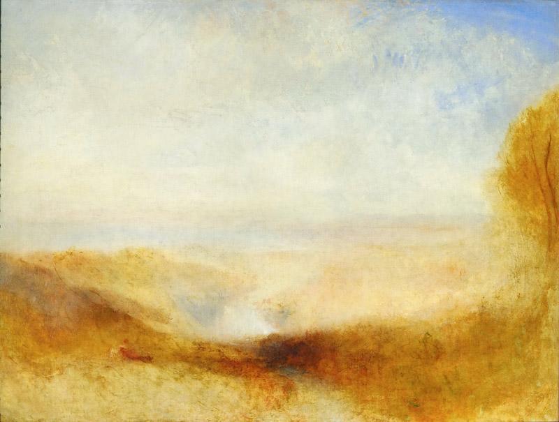 Joseph Mallord William Turner-Landscape with river
